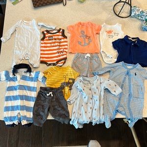 3 month baby cloths gently used